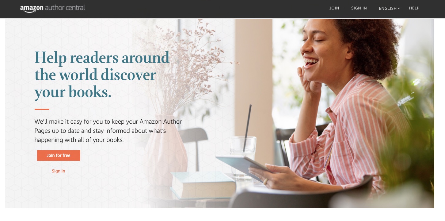 Amazon-Author-Central-Account Why and how to set up an Amazon Author Central account.