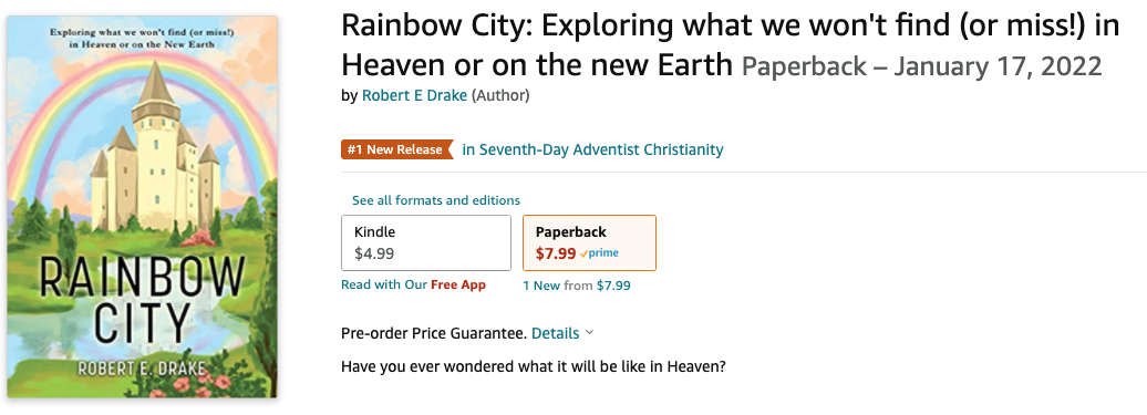 #1 New Release in Seventh-Day Adventist Christianity