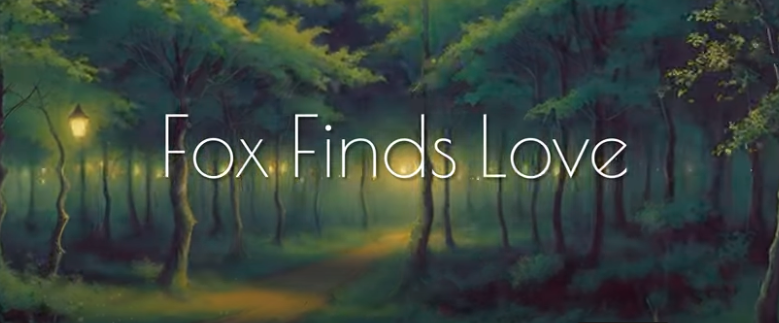 Screenshot from promotional book video for Roselyn Barks's children's book Fox Finds Love.