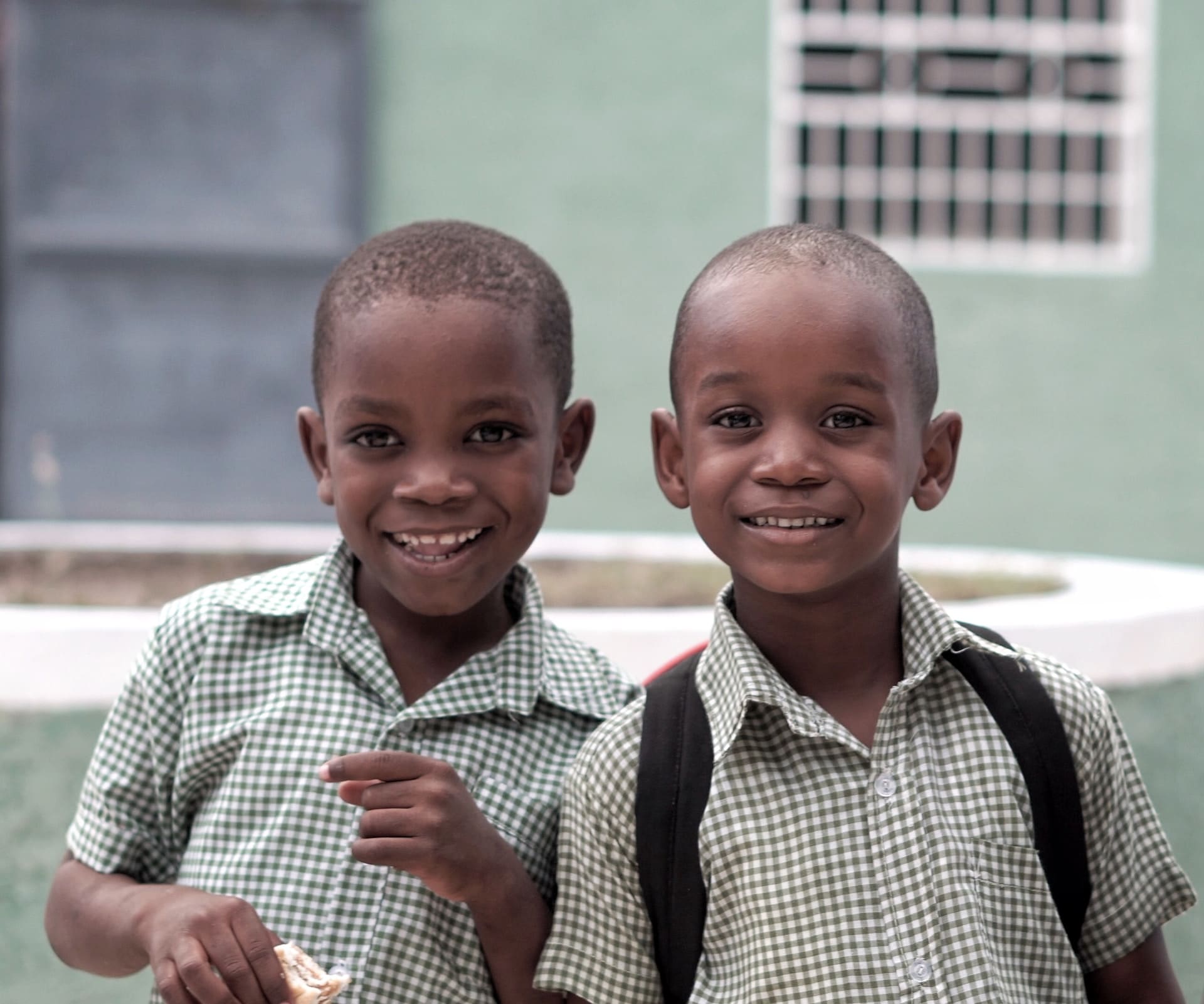 Images features two young boys, the audience for authors who are writing a children's book.